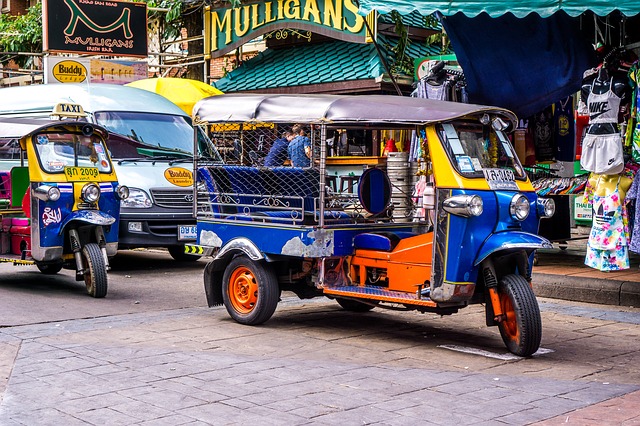 tuktuk-Tailandía