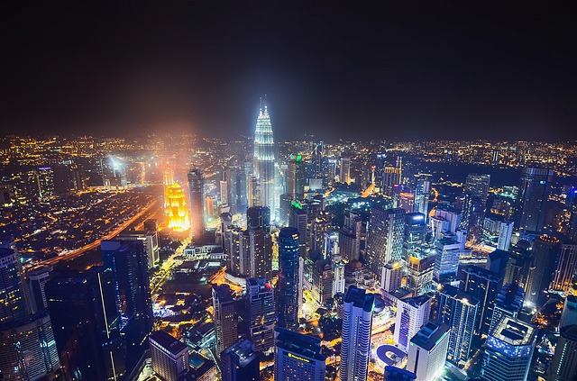 Kuala Lumpur en la noche