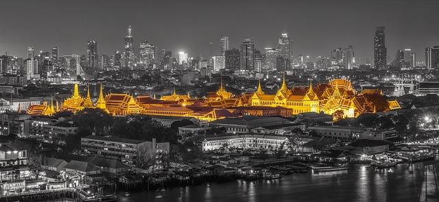 Bangkok. Palacio real.