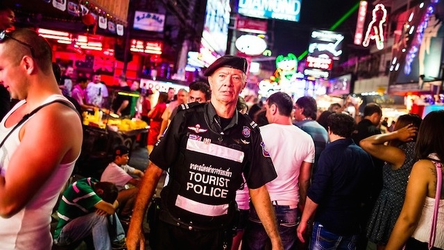 Policía turística en Bangkok