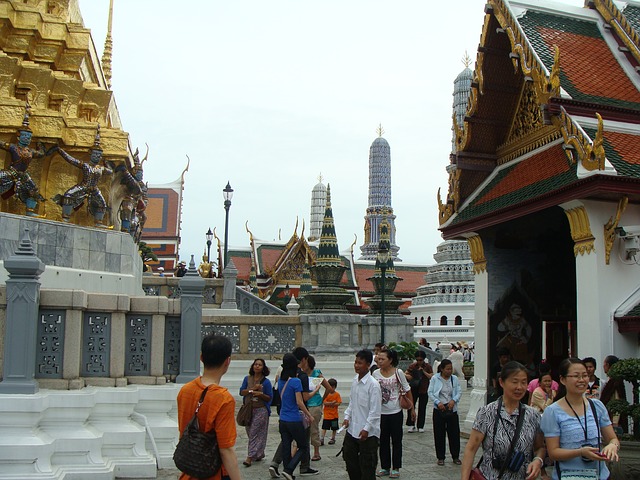 Timos en tailandia. Gran Palacio de Bangkok