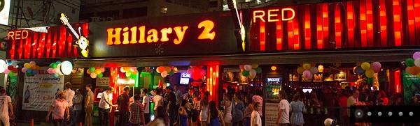 Hillary 2. Mejores bares de chicas de Bangkok.