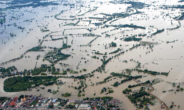 Inundaciones en el delta del Mekong. Peligros de viajar solo a Vietnam.