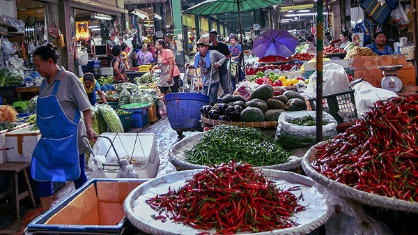 Chatuchak Market. Comer en Bangkok en 2019