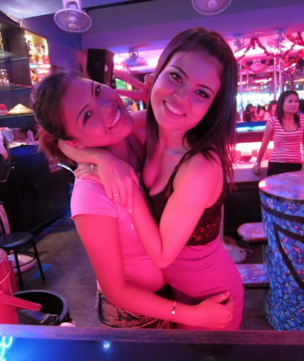 Chicas de beer bar. Pattaya