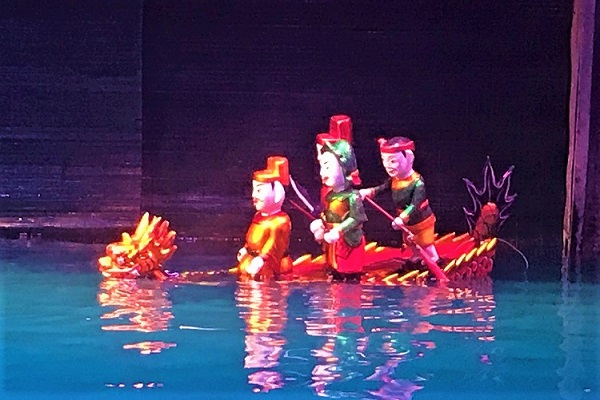 Water Puppet Theater. Atracciones Hanoi.