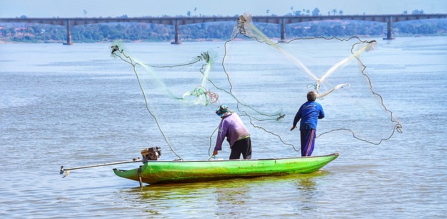 Mekong a su paso por Pakse