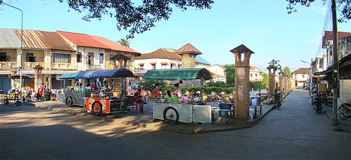 Thakhek en el centro de Laos