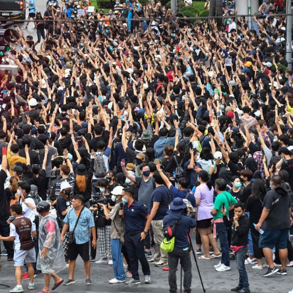 protestas Tailandia 2020