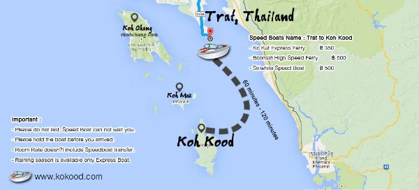 ferri a la Isla de Ko kut, Tailandia